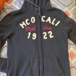 Hollister zip up sweatshirt